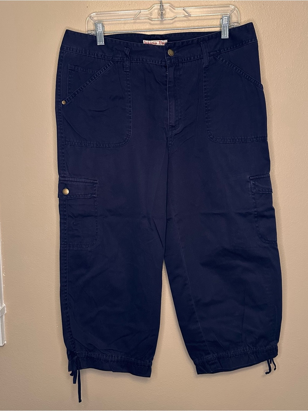 Jamaica Bay Women's Navy Cargo Capris
